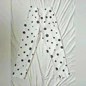 Organically Grown Polka-dot Pants